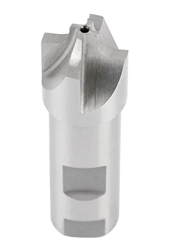 Image of Accusize''dustrial Tools 3 /16'', H.S.S. Corner Rounding End Mills, 3 /4'', Shank Dia, 7 /8'' Cutter Dia, 3-1 /8'' Overall Length, 1011-0334 | H.S.S. Corner Rounding End Mills, 7 /8 inch Cutter Dia, 3-1 /8 inch Overall Length