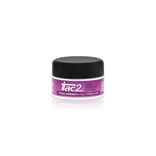 iTac2 Extra Strength Pole Grip (20g / 0.7oz) Long-Lasting Beeswax Grip Aid for Pole Dancing Aerial Silks Fitness & Sports Natural Waterproof Anti-Slip Formula for Dry Hands