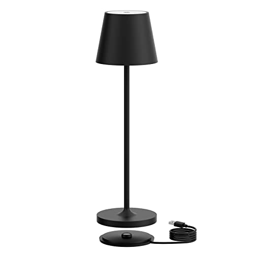 K-Bright Cordless Table Lamp, Rechargeable Battery...