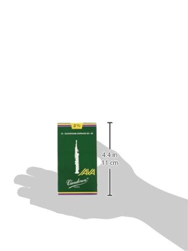 Vandoren Anche Saxophone Soprano Java 2 1/2 d'une coupe d'exception - 4