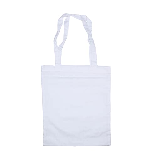 Sodertex L514000 Lote de sacos de algodão (100 g/m², 24 x 29 cm, 12 unidades), branco, Branco