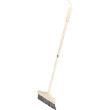 SAFIGLE Long Handle Telescopic Broom for Floor Cleaning Soft Brush Sweeping Broom Reusable Soft Bristles Home Office Use