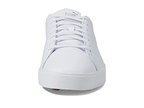 Image of Puma Golf Men's Fusion Classic Golf Shoe, Puma White-Puma White, 11.5
