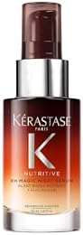 Kérastase Nutritive Sérum Capilar Noturno 8H Magic Night Travel Size Para Cabelos Secos com Nutrição Profunda, Proteção Contra a Fricção do Travesseiro e Cabelos Mais Fortes 30ml