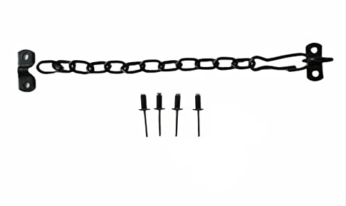 Corrente Limitadora 20cm Para Janela Basculante 1 unidade Cor:PRETO