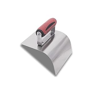 Marshalltown Curb Hand Tool, Concrete, DuraSoft Handle, CT197SSD