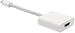 Produktbild qCable mini Displayport-zu-HDMI-Adapter für Video- und Audio-Übertragung weiß