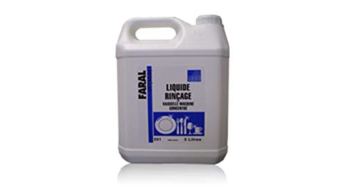 liquide de rinçage vaisselle machine eau douce à moyennement - Faral 291-5L