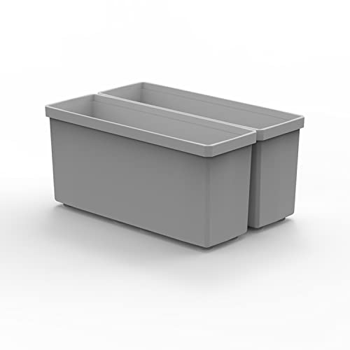 BUZBE Customizable Internal Bins (Deep), No Travel Bins, Prevents Rust, Organizer Bins, Drawer Organizer, Colony Tackle Box Bins, 1x3D (Deep)