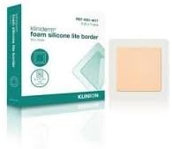 Kliniderm Foam Silicone Border 10cm x 10cm (x5)