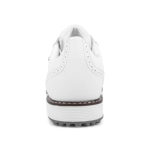 Image of THESTRON Men Golf Shoes Waterproof Professional Golf Footwears Spikes Spikeless Golf Walking Sneakers Turf Sports Golf Training Sneakers for Men
