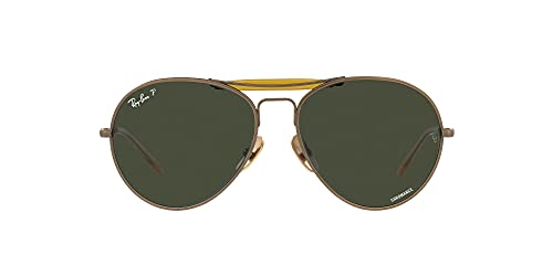 Image of Ray-Ban Unisex Rb8063 Titanium Aviator Sunglasses