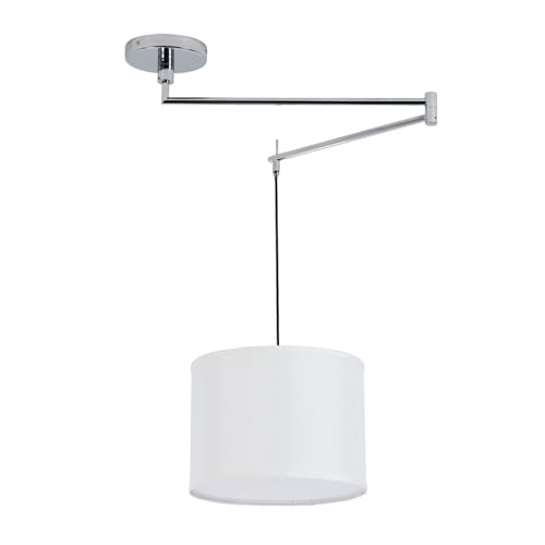 B·LED BARCELONA LED - Lámpara Colgante Neck Articulada de Techo E27 con Brazo Giratorio