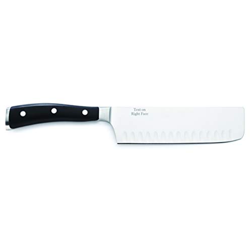 Image of Wusthof Classic Ikon - 7 inch Nakiri w /Hollow Edge - Custom Engraved, Personalized