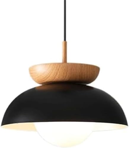 KXEcoLife Lámpara de araña Moderna de Estilo Industrial con Forma de Cuenco, Colgante de Metal con Rosca E14, luminaria de Techo, lámpara de decoración para Sala de Estar, Dormitorio o Bar (