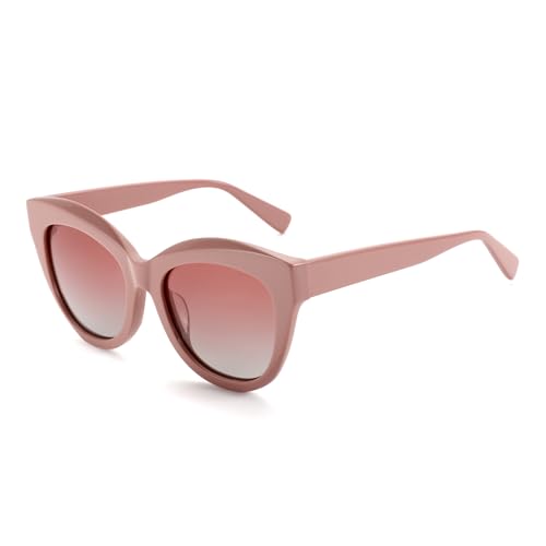 ZENOTTIC Trendy Polarized Women Sunglasses: Retro Cateye Shades - Sun Glasses Designed for Vacation with UV400 Protection