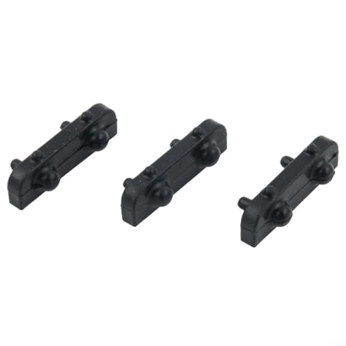 Parachoques de silicona para freidora de aire, patas de goma protectoras para experiencia de cocción de arañazos (3 piezas)