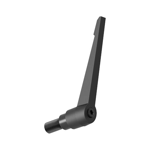 Image of Clamping Lever Handles, M6 x 32mm Male Thread, Adjustable Quick Release Locking Rotating Screw Bolt Stud Knobs Apply for Lathe Machinery, Black