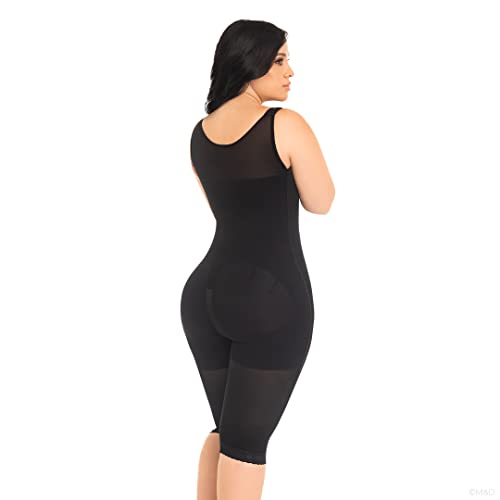 M&D Fajas Colombianas Reductoras y Moldeadoras Post Surgery Compression Shapewear for Women Black XL - Image 4