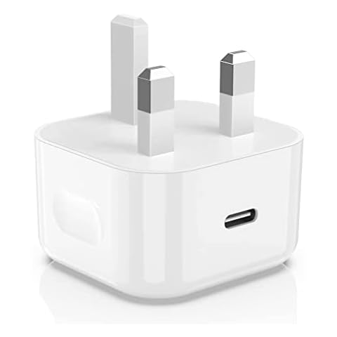 USB C Fast Charger Plug 20W for iPhone 14/14 Pro/14 Plus/14 Pro Max/13/13 Pro/13 Mini/13 Pro Max/12/12 Pro/12 Pro Max/12 Mini/11/11 Pro/SE 2022/iPad/Galaxy S22/21/20 PD Type C PD Power Wall Adapter Cover
