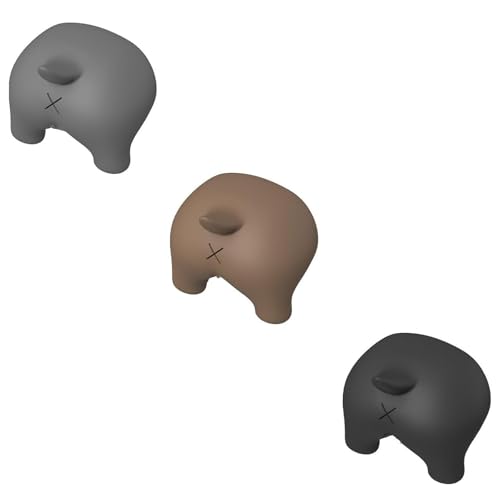 3 pz antipolvere Pooping Dog Topper divertente cartone animato dentifricio tappo spremiagrumi divertente conveniente dispenser di dentifricio per la casa viaggi vita quotidiana