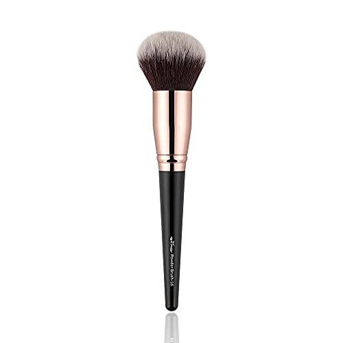 Anmor Powder Brush, Premium Fluffy Soft Kabuki Bronzer Blush Brush for Flawless Application, Professional Large Face Powder Makeup Brush, 100% Vegan Cruelty Free Makeup Tool Anmor Powder Brush, Premium Fluffy Soft Kabuki Bronzer Blush Brush for Flawless Application, Professional Large Face Powder Makeup Brush, 100% Vegan Cruelty Free Makeup Tool