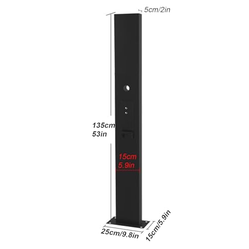 Support de chargeur EV résistant à la corrosion et durable pour extérieur - 2
