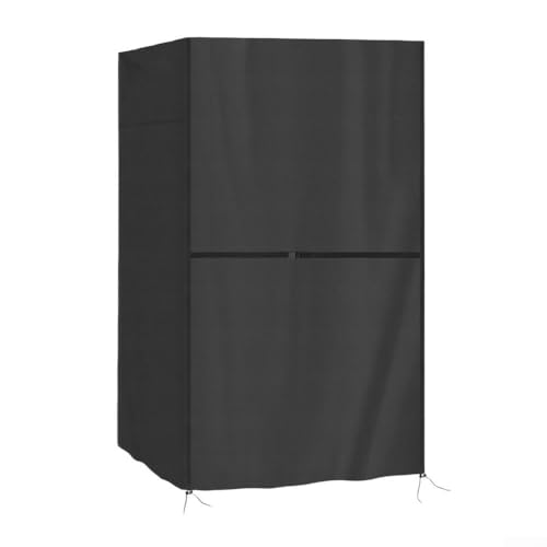 HOHOVYVY Funda para sauna para exteriores hecha de tela Oxford 210D con revestimiento de poliuretano plateado, resistente al agua, con cremalleras y cordón para sauna interior y exterior (420D)