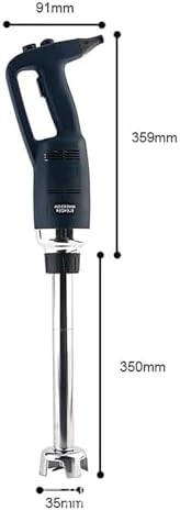 500W Commercial Electric Handheld Blender - Variable Speed Immersion Mixer with Detachable Shaft, Professional Emulsifier for Restaurant Kitchen (30cm/11.8in)