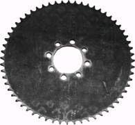 Rotary Corp 60 dientes de acero piñón - 40 41 420 cadena