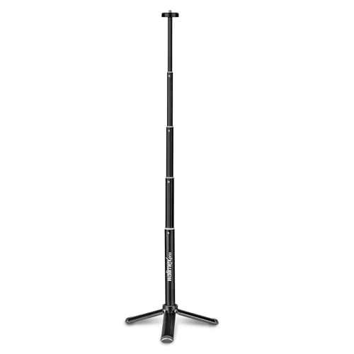 Walimex pro 2in1 Ministativ XL mit 1/4“ Anschluss, Höhenverstellbar von 20,5 cm bis 62,5 cm, Mini Dreibein Kamerastativ mit Teleskoparm für den professionellen Gebrauch, bis 1 kg belastbar Walimex pro 2in1 Ministativ XL mit 1/4“ Anschluss, Höhenverstellbar von 20,5 cm bis 62,5 cm, Mini Dreibein Kamerastativ mit Teleskoparm für den professionellen Gebrauch, bis 1 kg belastbar