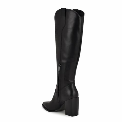 Nine West Womens Bromwel Tall Leather Knee-High Boots