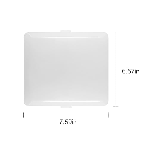 Nutone Broan S97014094 Bathroom Vent Fan Light Lens Cover Replacement Part (1 Pack) Fit for S97014094 S97013662 Fan Cove