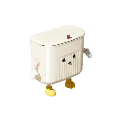 Caneca de basura colgante compacta para cocina y baño