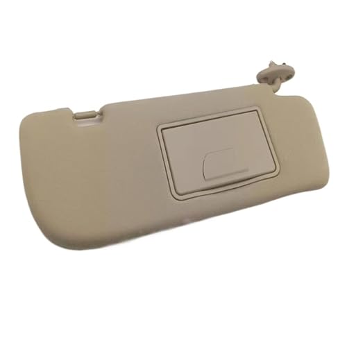 と互換性がある シボレー エピカ 2007 2008 2009 2010 2011 2012 2013 2014 2015 2016 対応 インテリアサンバイザー ミラー付き フロントウィンドスクリーンサンバイザー(Right side beige)