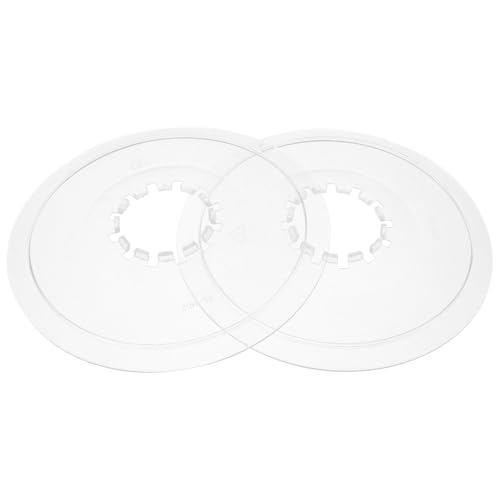 JUMPLAWN 2個 山地車用透明スポークホイール保護カバー 耐久性フライホイールガード 速対応 自転車後輪キャ保護 簡単取付で衝撃防止