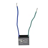 HQRP Ceiling Fan Capacitor CBB61 10uf 2-Wire
