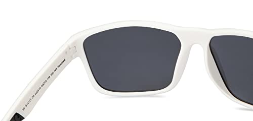 Image of Vincent Chase By Lenskart | Full Rim Rectangle Stylish Sunglasses | Polarized and UV Protected | For Men and Women | Large | VC S14121