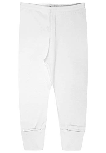 Kit 5 Peças Calça Pé Reversível, Zupt Baby, Branco (RN)