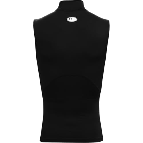 Under Armour Mens HeatGear Armour Compression Mock Sleeveless
