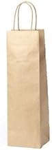 Deliex delicias de Extremadura. 100 Kraft Wine Bottle Bags for Gifts, Paper Wine Bottle Bags (100)