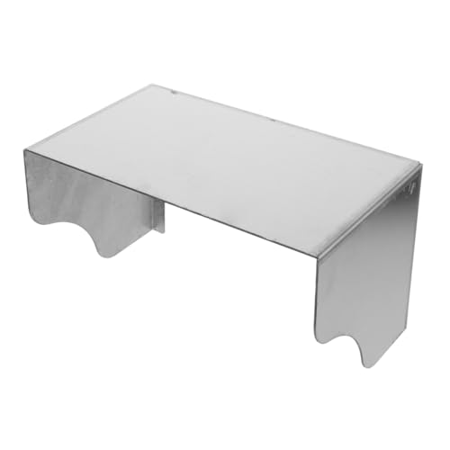 Cache anti-pluie inox de 200mm pour clavier de borne de recharge