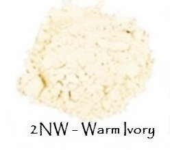 Mineral Foundation Lightest Shades - Porcelain Through Ivory (6 Shade Sampler Pack 2-3 Pink)