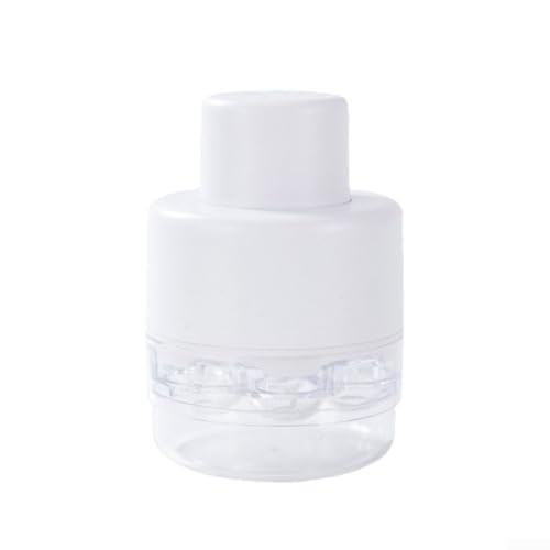 Herramienta para descargar, picador rápido de frutas múltiple para hasta 7 cerezas a la vez, diseño ergonómico de presión y liberación para usuarios zurdos y diestros, lavavajillas (blanco)