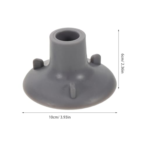 Ventouse fixation securisee 24mm pour pieds de banc transfert