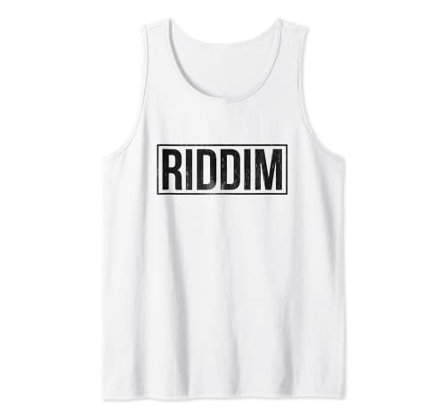 Riddim - Dubstep EDM Headbanger Bass Rave Festival Tank Top