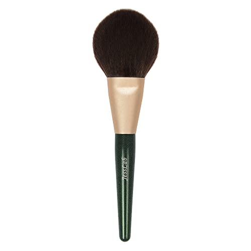 JessLab Puder-Pinsel, Hölzerner Griff Make-Up Puder-Pinsel Kosmetikpinsel Puderpinsel Gesicht Make-up Puderpinsel für gepresste Puder Abbindepulver, Synthetische Borsten - 1 Stück Cover