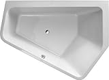 Badewanne Duravit Paiova - Badewanne 5, 1900 x 1400 mm, rechts