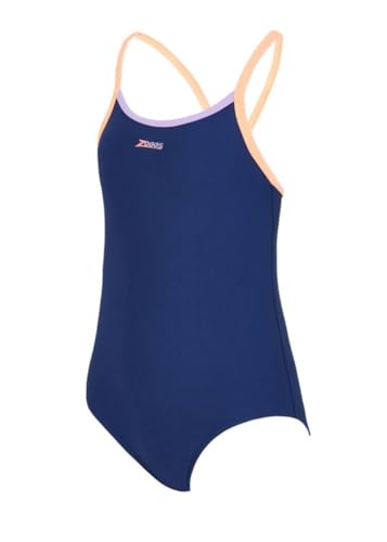Maillot de bain fille Zoggs Kerrawa Strikeback fini les bretelles qui glissent à la piscine