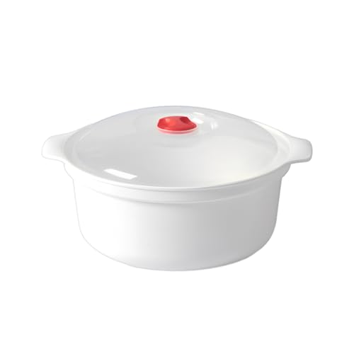 POYIPI Microwave Bowls with Lids Microwave Safe Bowls Microwavable Dishes for Heating Food, Dorm Kitchen Essentials, Cookware Kitchen Supplies, BPA Free